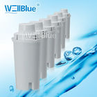 Active Carbon / Resin Water Jug Filter Cartridges For Water Purifier White Color