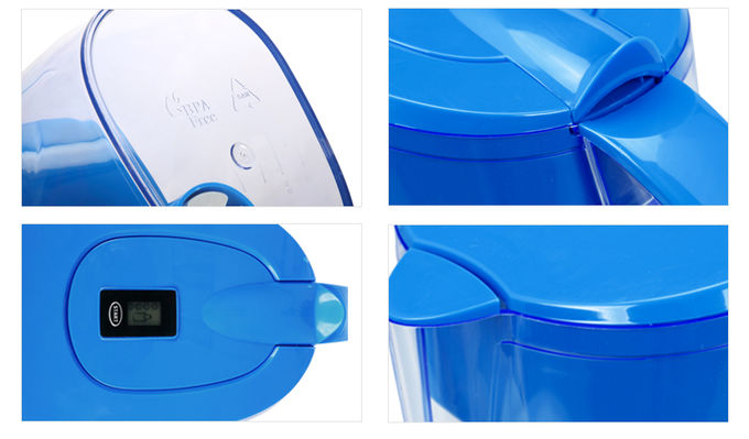 BPA geben Nahrungsmittelgrad-Balancen-menschlicher Körper-Säure und alkalischen alkalischen Wasser-Reinigungsapparat-Krug-Filter-Pitcher frei